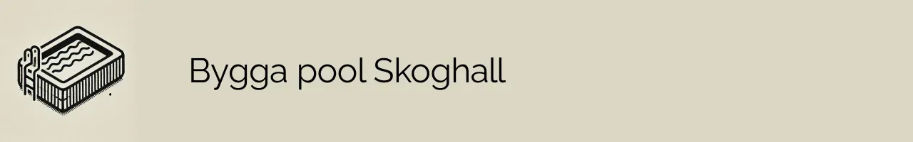 Bygga pool Skoghall